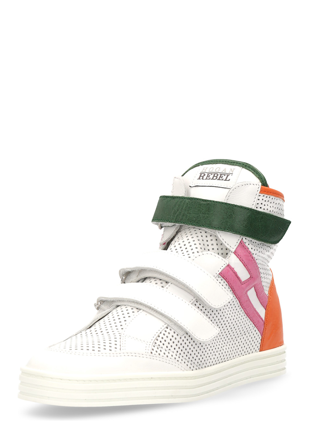 Zapatillas Hogan Rebel para mujer blancas HXW1820N6405Z0575R