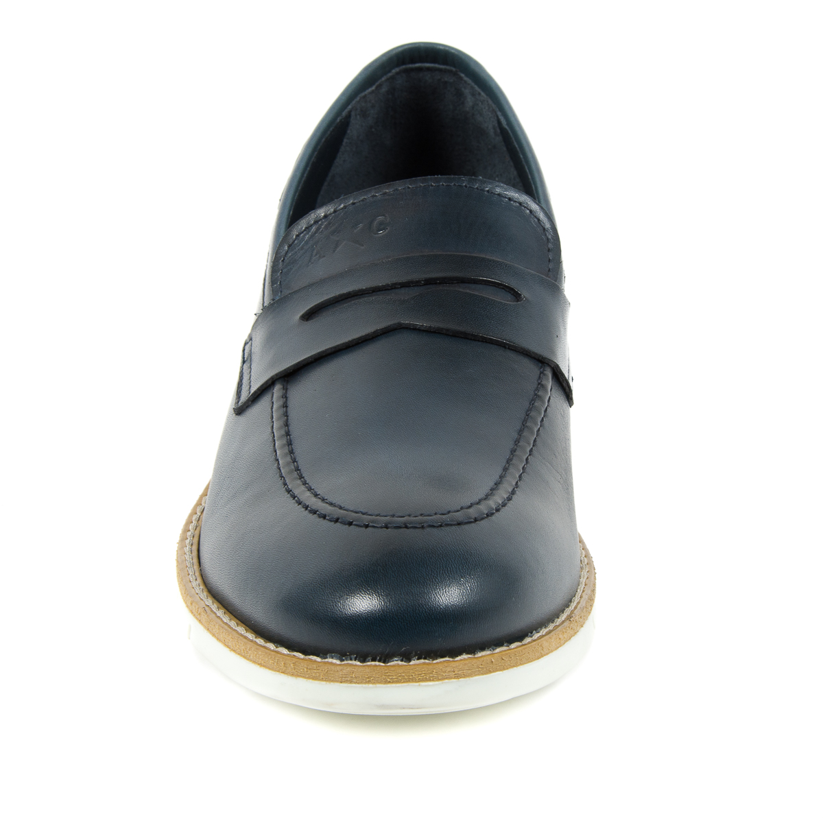 Mocasines Andrew Charles para hombre azul SEAN