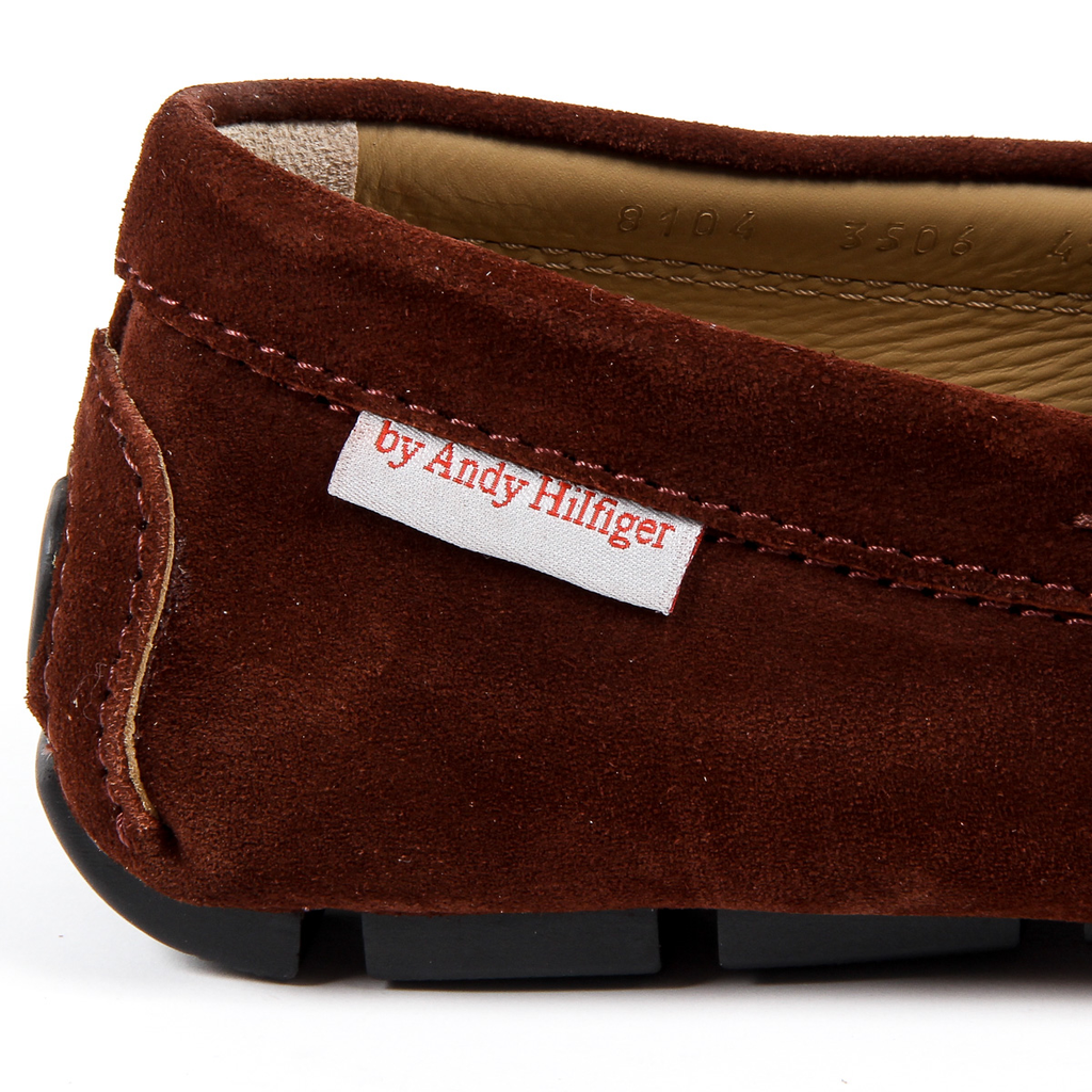 Mocasín Andrew Charles para hombre Burdeos TRON