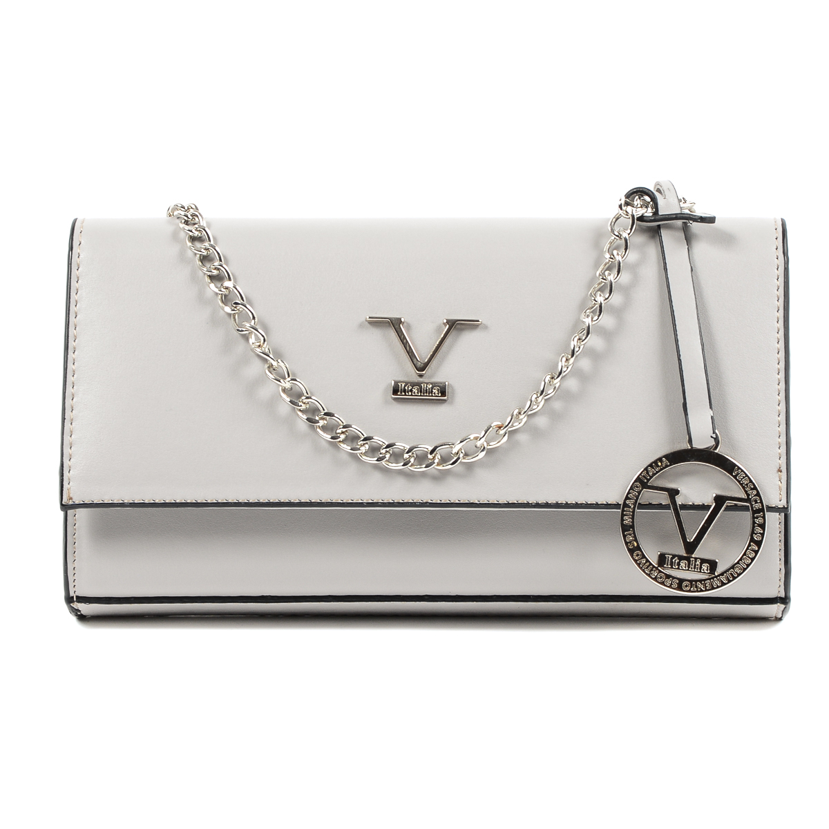 V 1969 Italia Womens Handbag Grey BOLLA