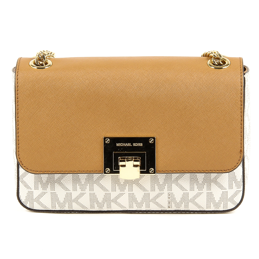 Michael Kors Womens Handbag TINA 35T7GT4F2B VANILLA ACRN