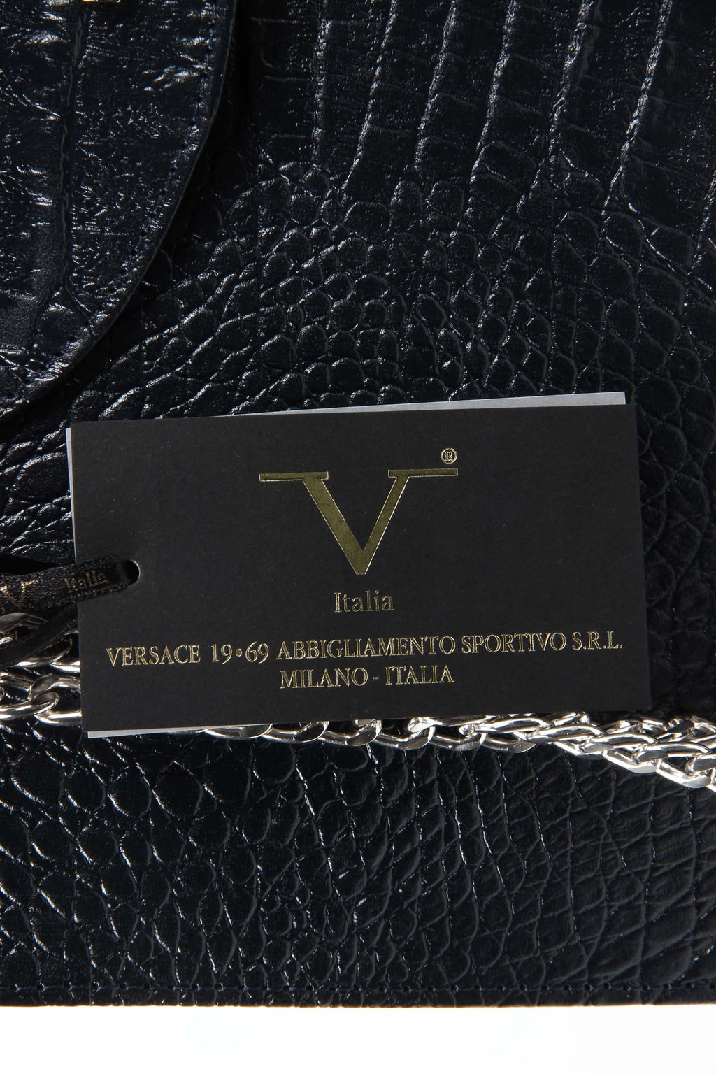 Bolso de mano para mujer V 1969 Italia ARC02 GRETA COCCO AZUL