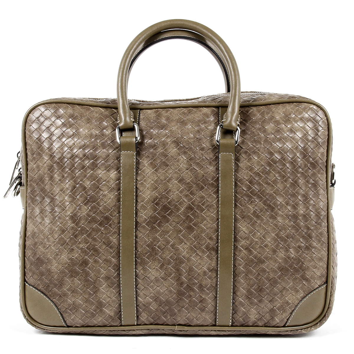 Bolso de mano para hombre V 1969 Italia marrón EVAN