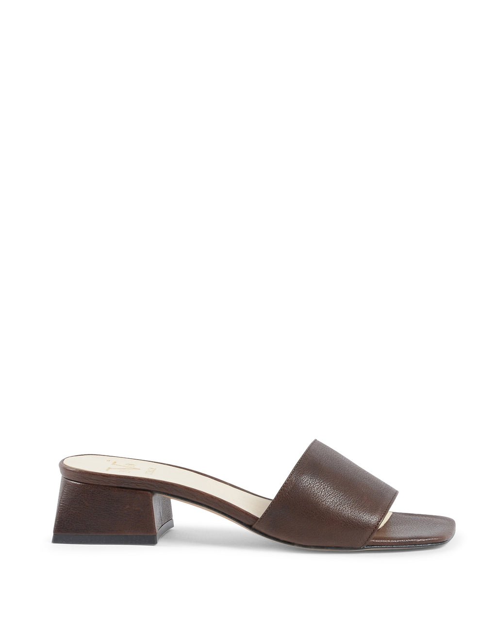 19V69 Italia Sandalia para mujer Marrón oscuro NEPER JUNIOR CALF CAFFE