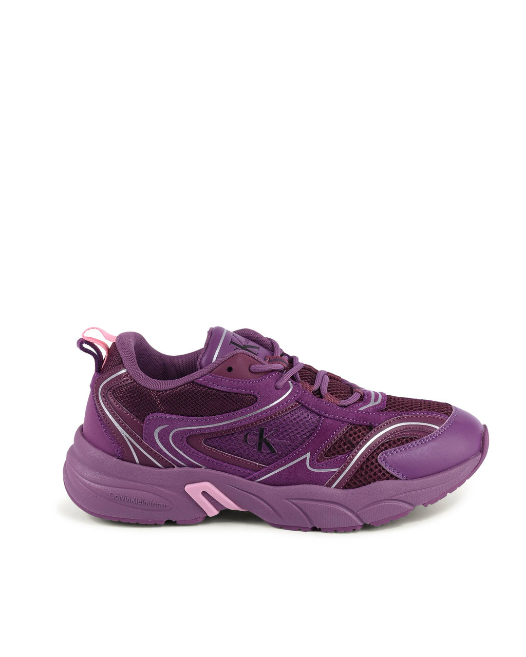 Zapatillas Calvin Klein para mujer moradas YW0YW008910KE