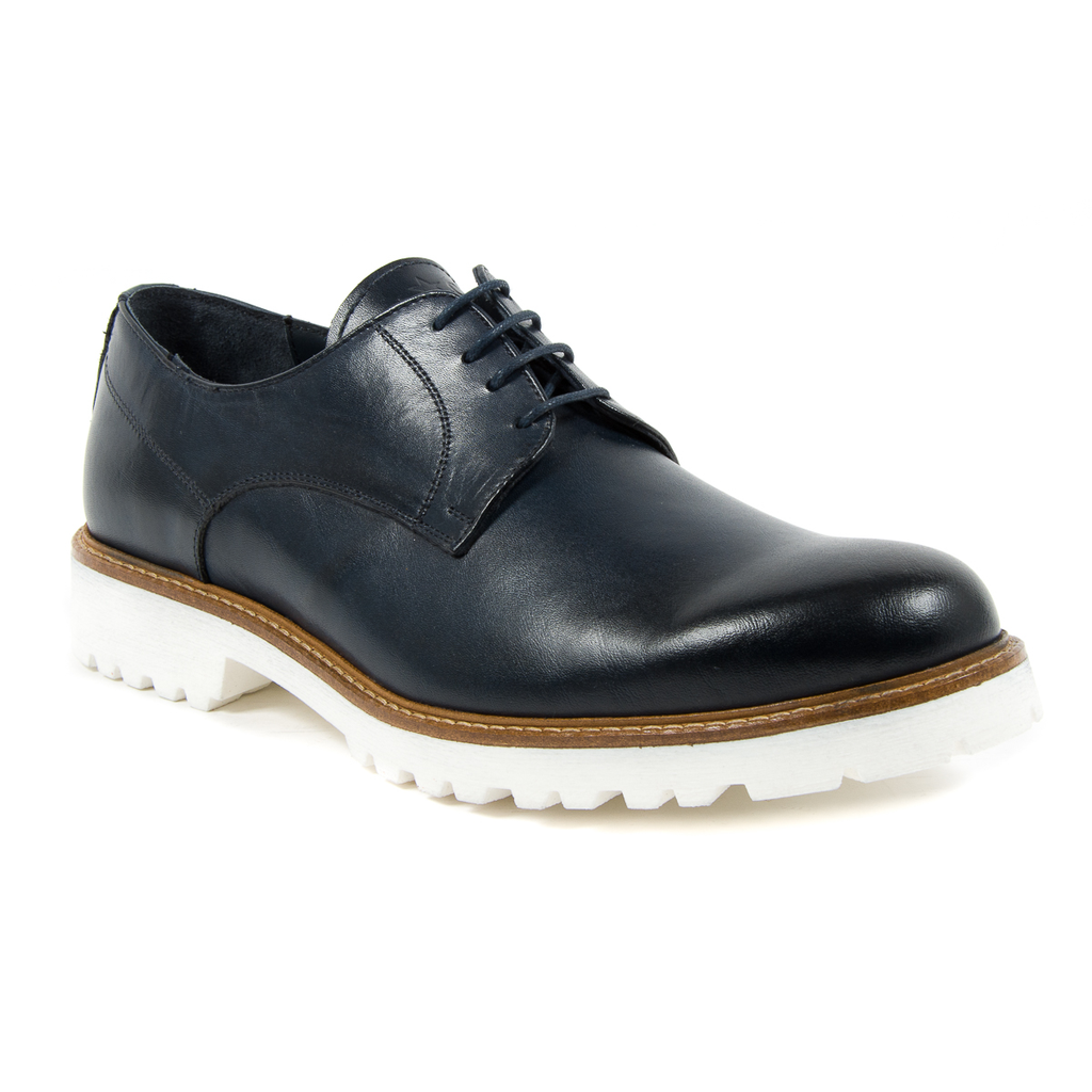 Andrew Charles - Zapato clásico para hombre, color azul, DAVE