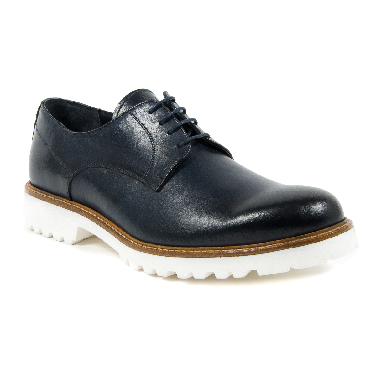 Andrew Charles - Zapato clásico para hombre, color azul, DAVE