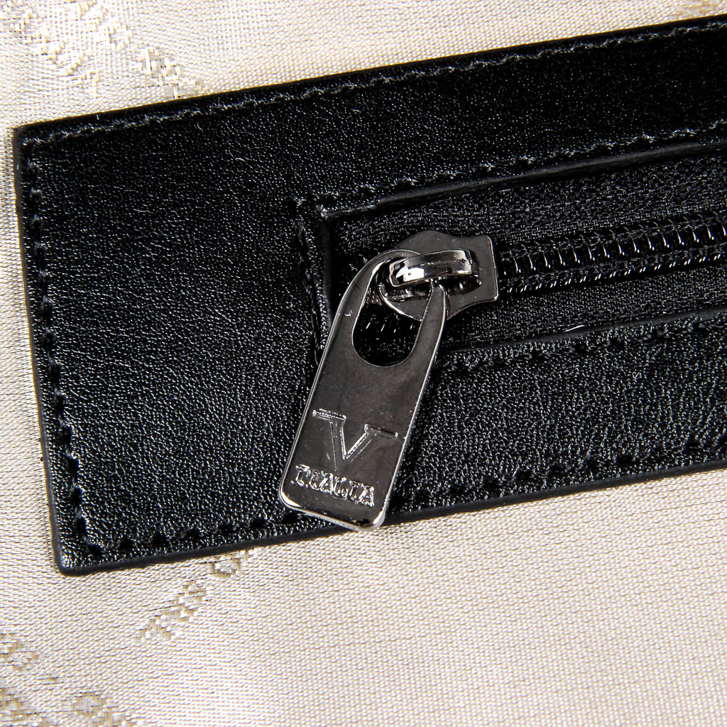 Bolso de mano para hombre V 1969 Italia, color negro, GARY