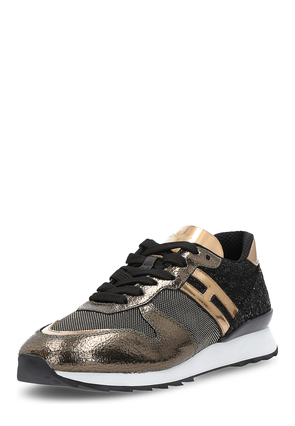 Hogan Womens Sneaker Black Rebel HXW2610Y930HMR0L5J