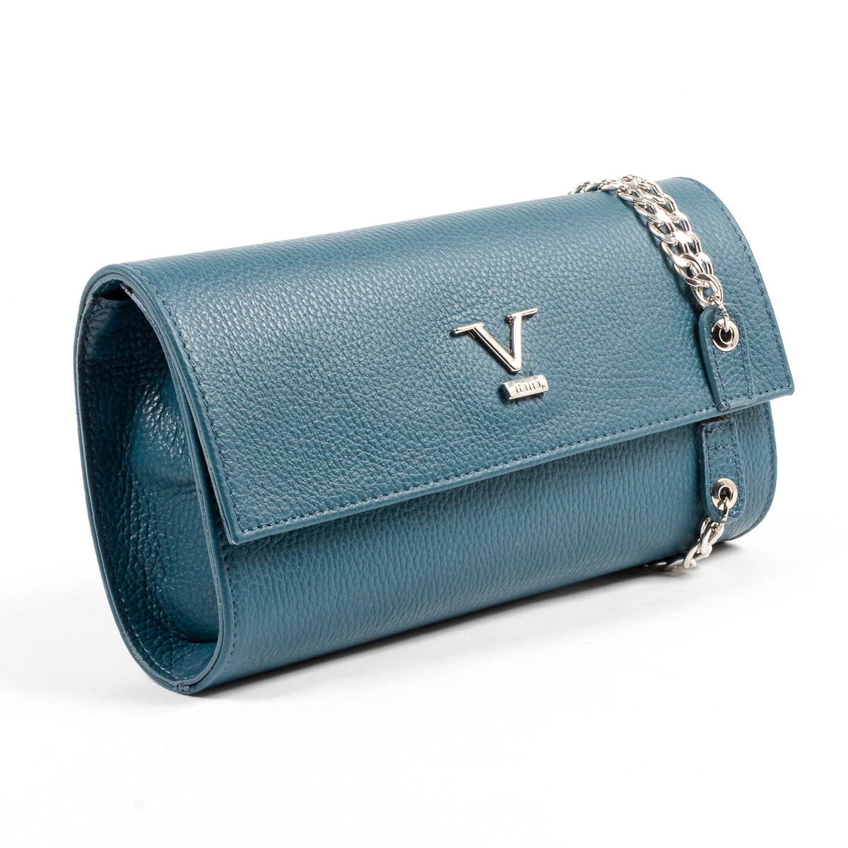 V 1969 Italia Womens Handbag Blue ROMA