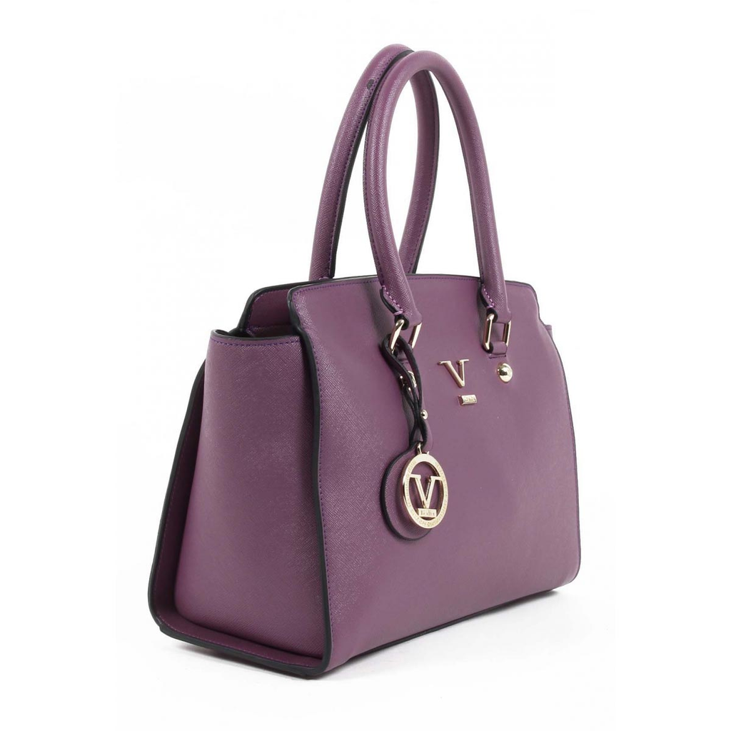 Bolso de mano para mujer V 1969 Italia VE07 PÚRPURA