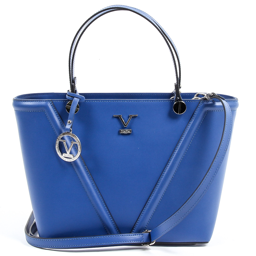 Bolso de mano para mujer V 1969 Italia V008-S RUGA BLUETTE