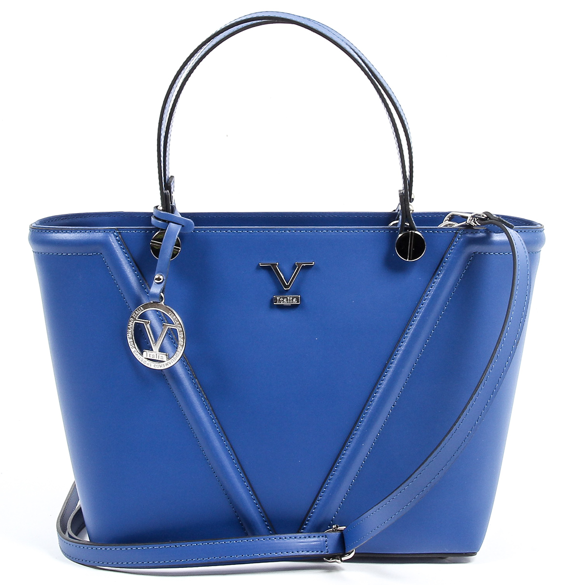 Bolso de mano para mujer V 1969 Italia V008-S RUGA BLUETTE