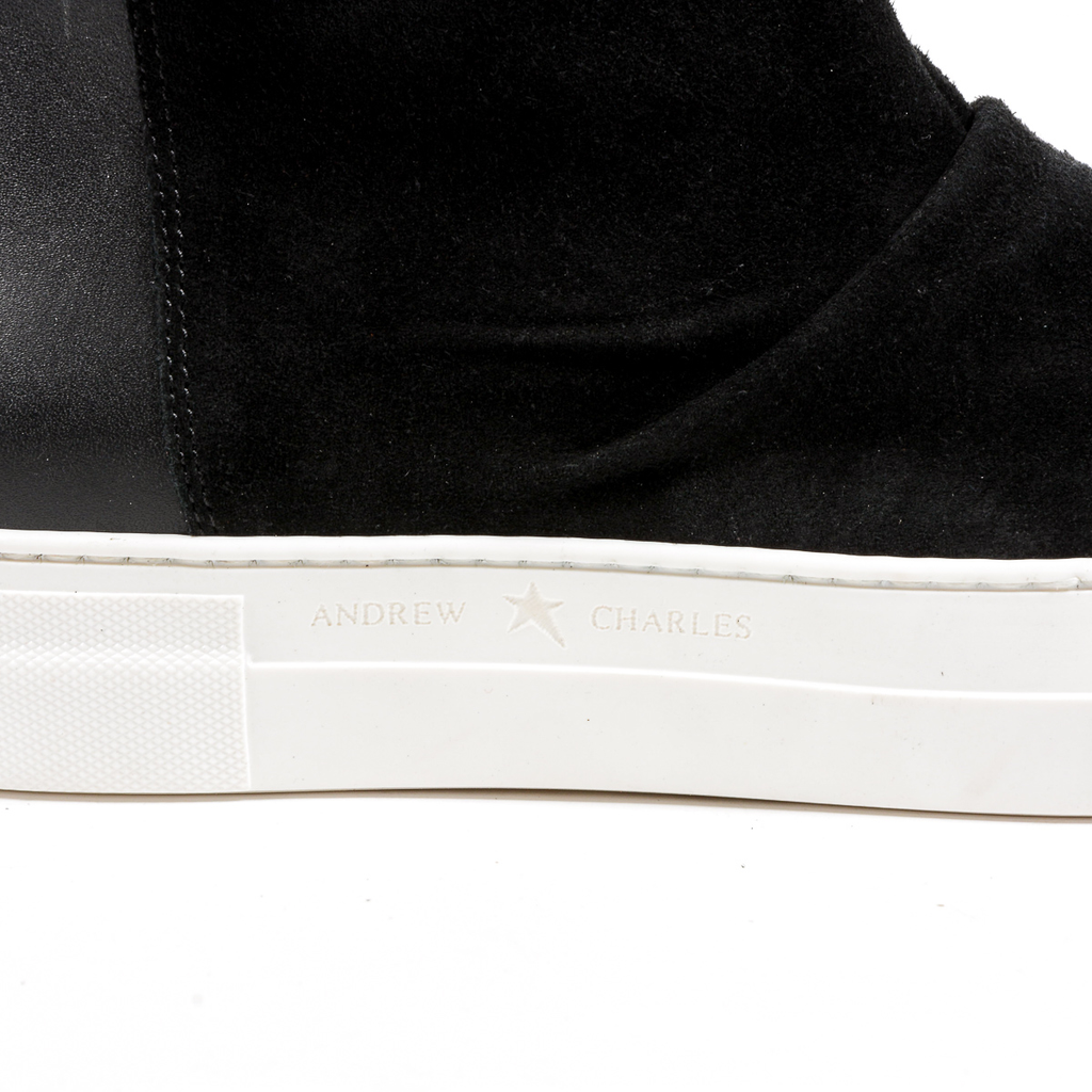 Andrew Charles Mens Ankle Boot Black JON