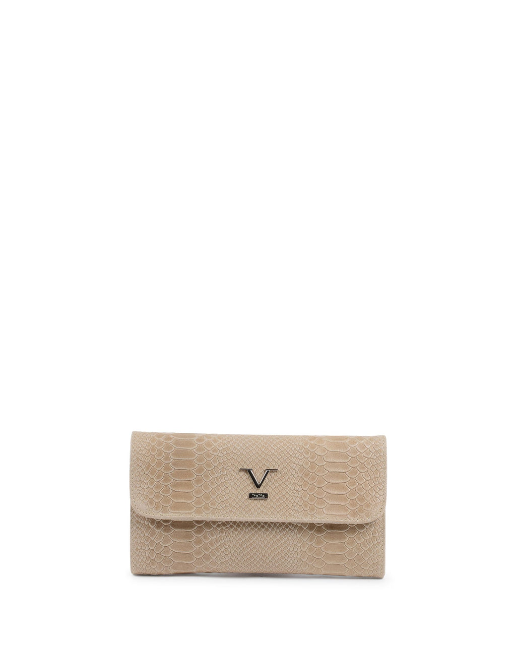 V Italia Womens Shoulder Bag Taupe V1513 PITONE STAMPATO TAUPE