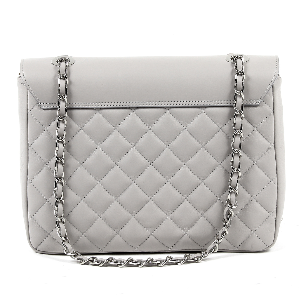 Andrew Charles Womens Handbag Grey AZALEA