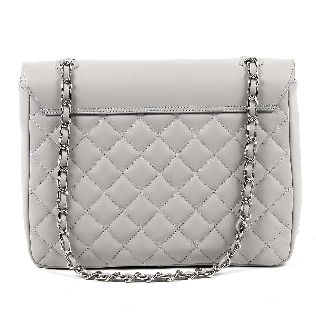 Andrew Charles Womens Handbag Grey AZALEA