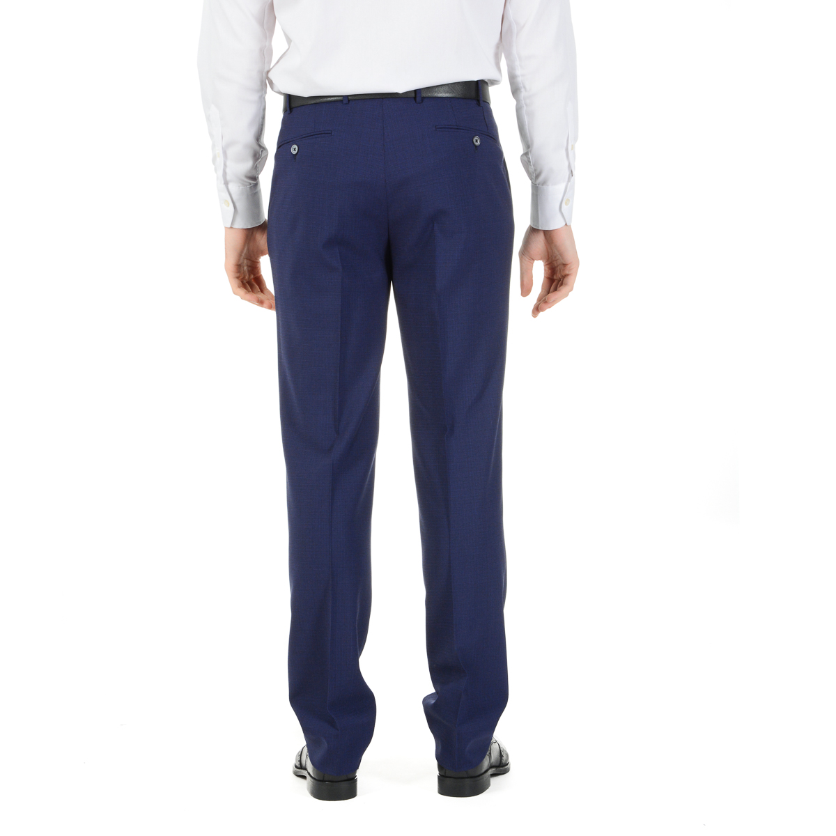 Corneliani Mens Suit Long Sleeves Blue Super 110's
