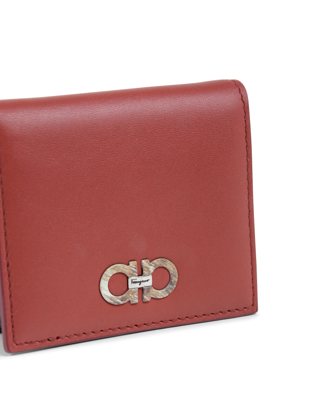 Monedero Salvatore Ferragamo para hombre, rojo, 66A155 690020