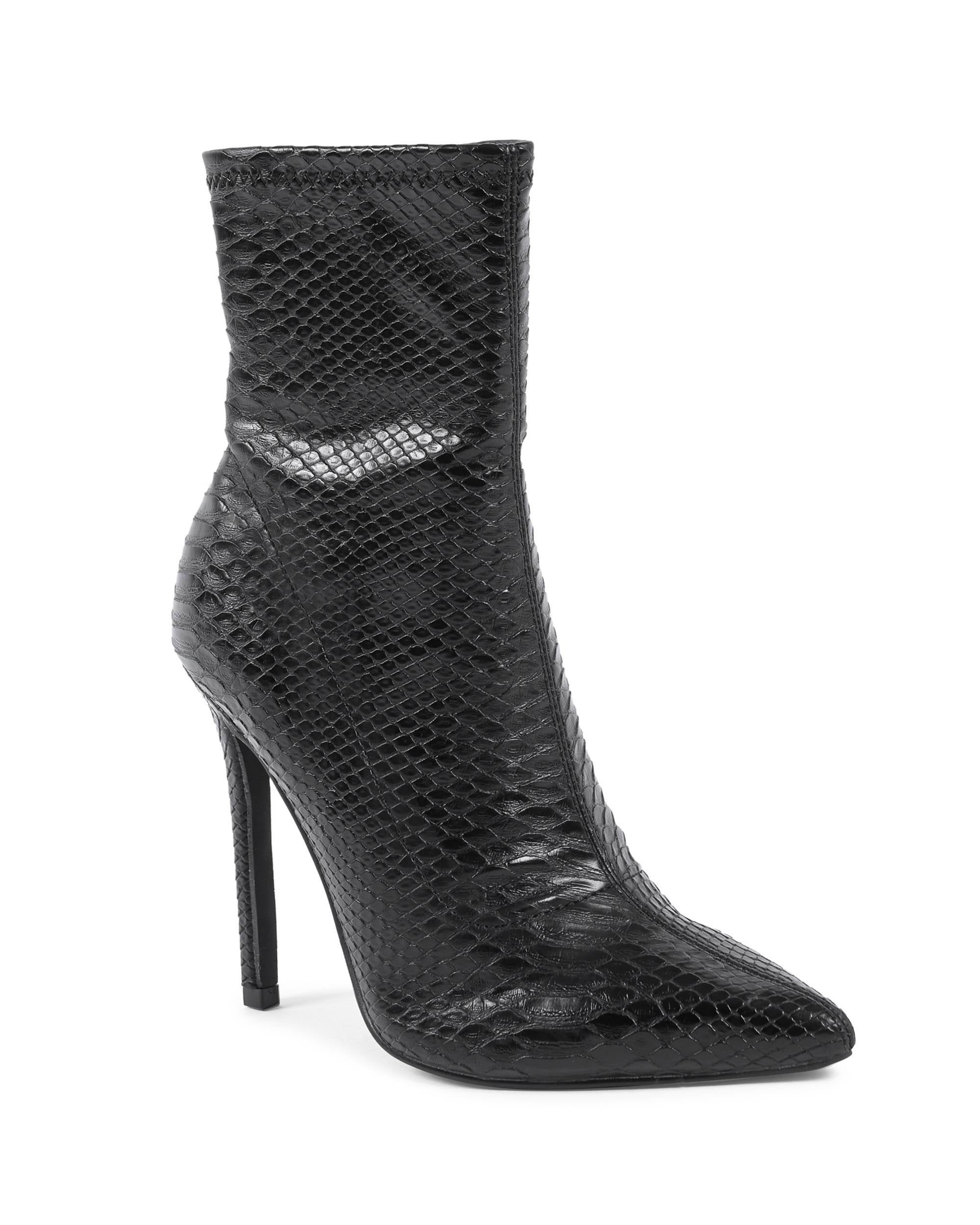 19V69 Italia Botines para mujer negros HF006 NERO