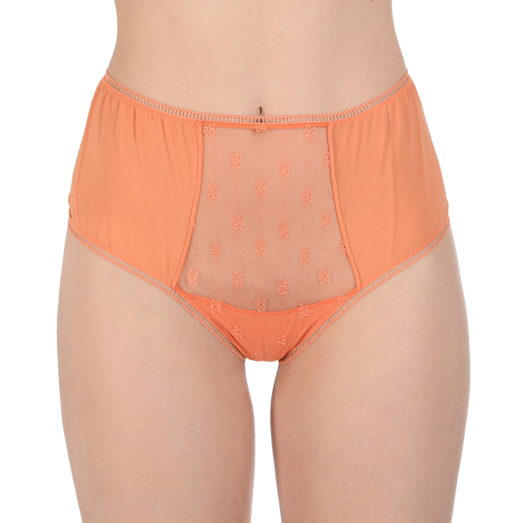 La Perla Top para mujer, color naranja