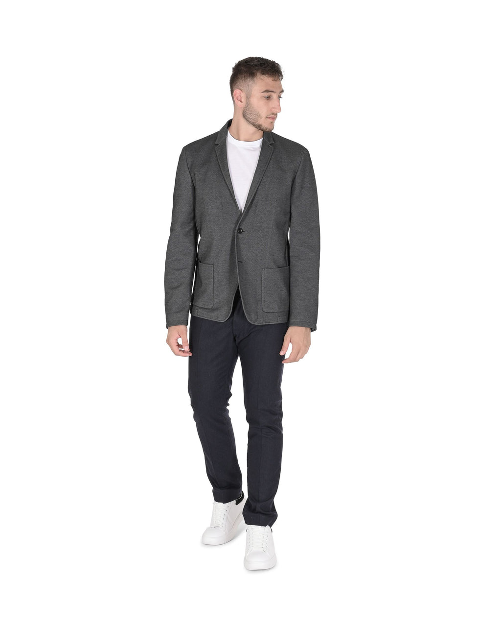 Calvin Klein Mens Blazer Grey K10K100316033