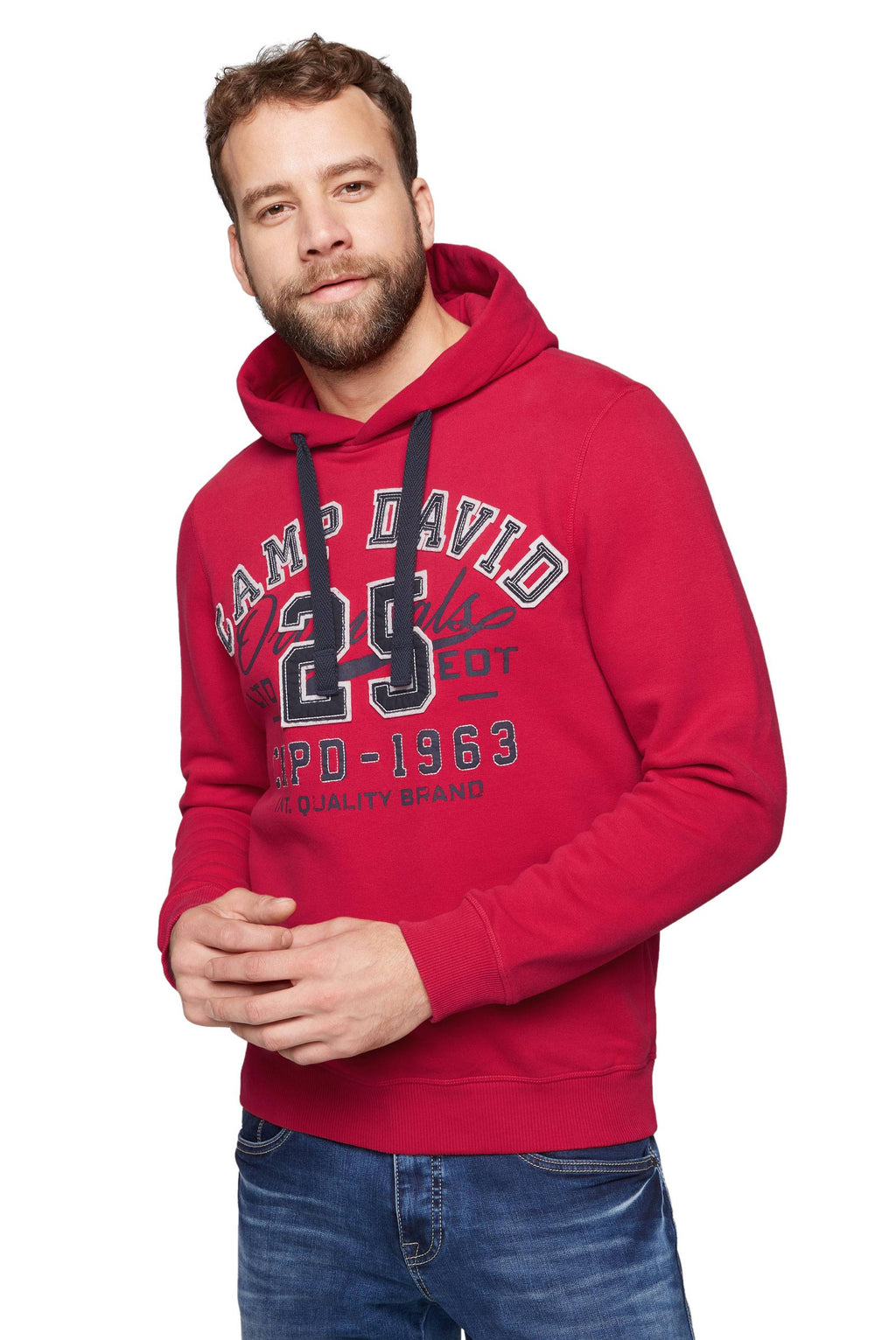 Sudadera con capucha para hombre Camp David