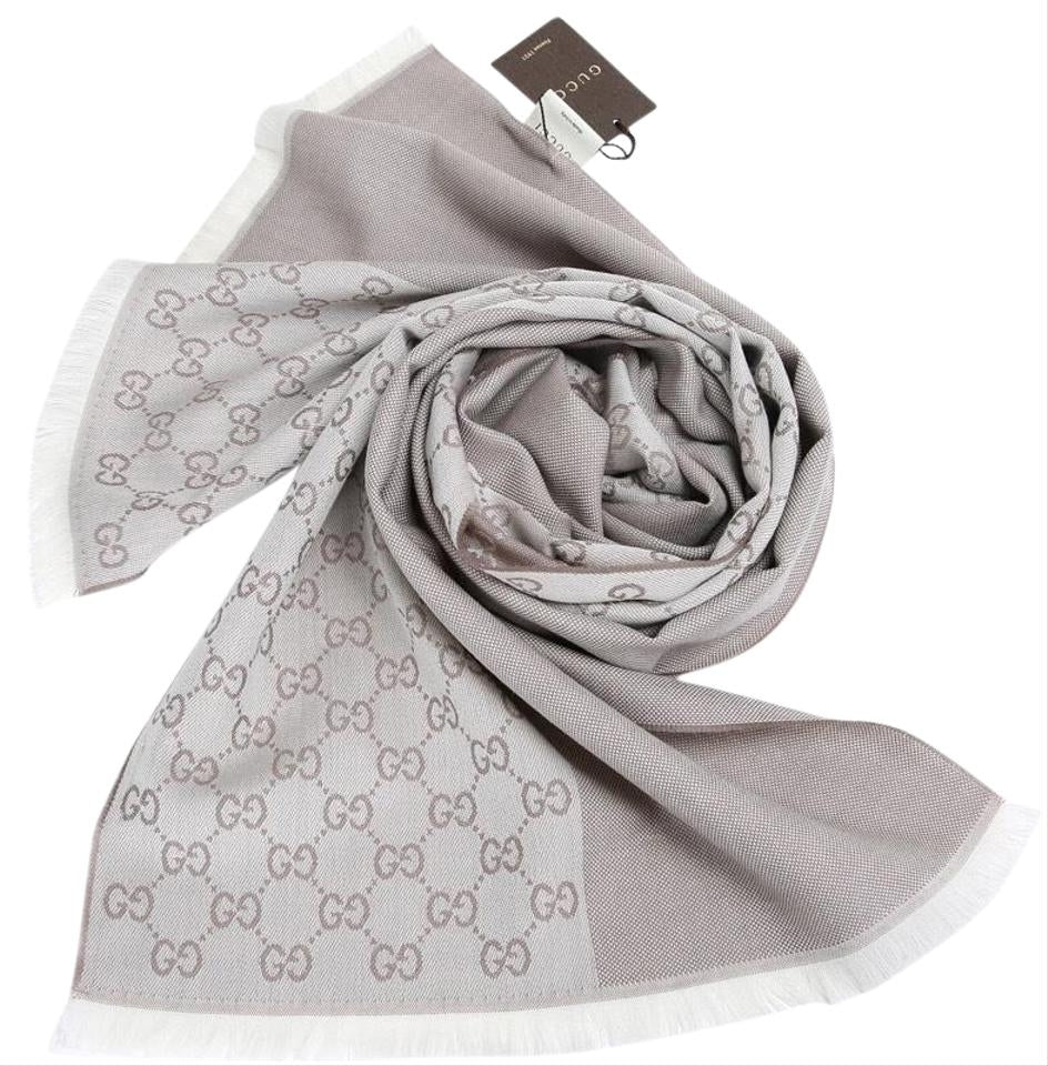 Bufanda Gucci para hombre 40x180 beige