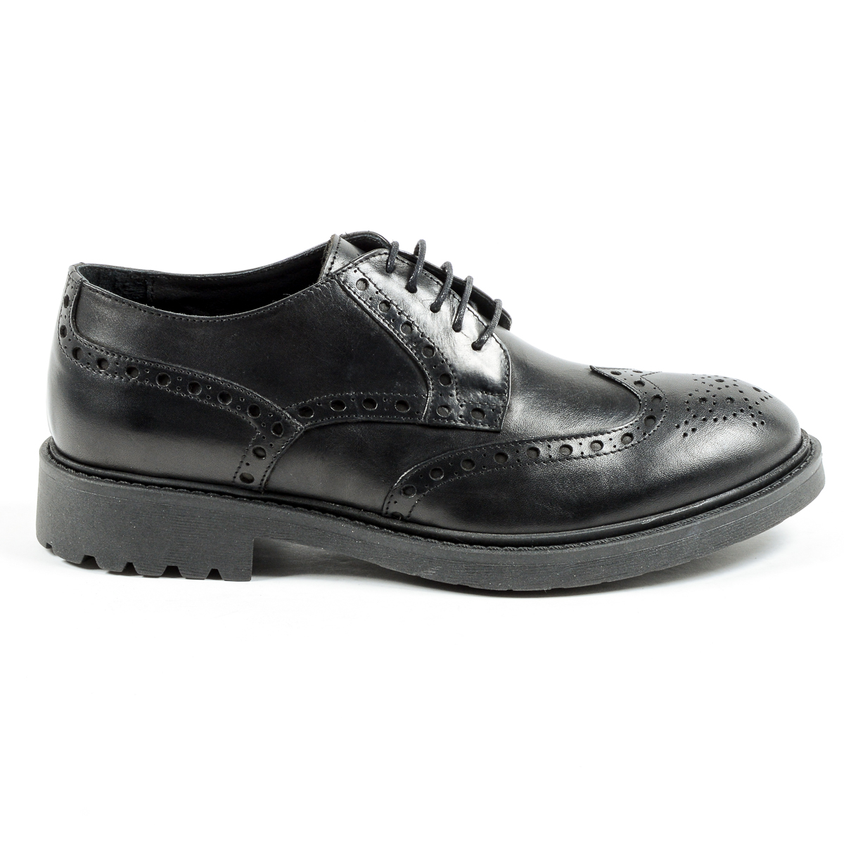 Andrew Charles Mens Classic Shoe Black EDDIE