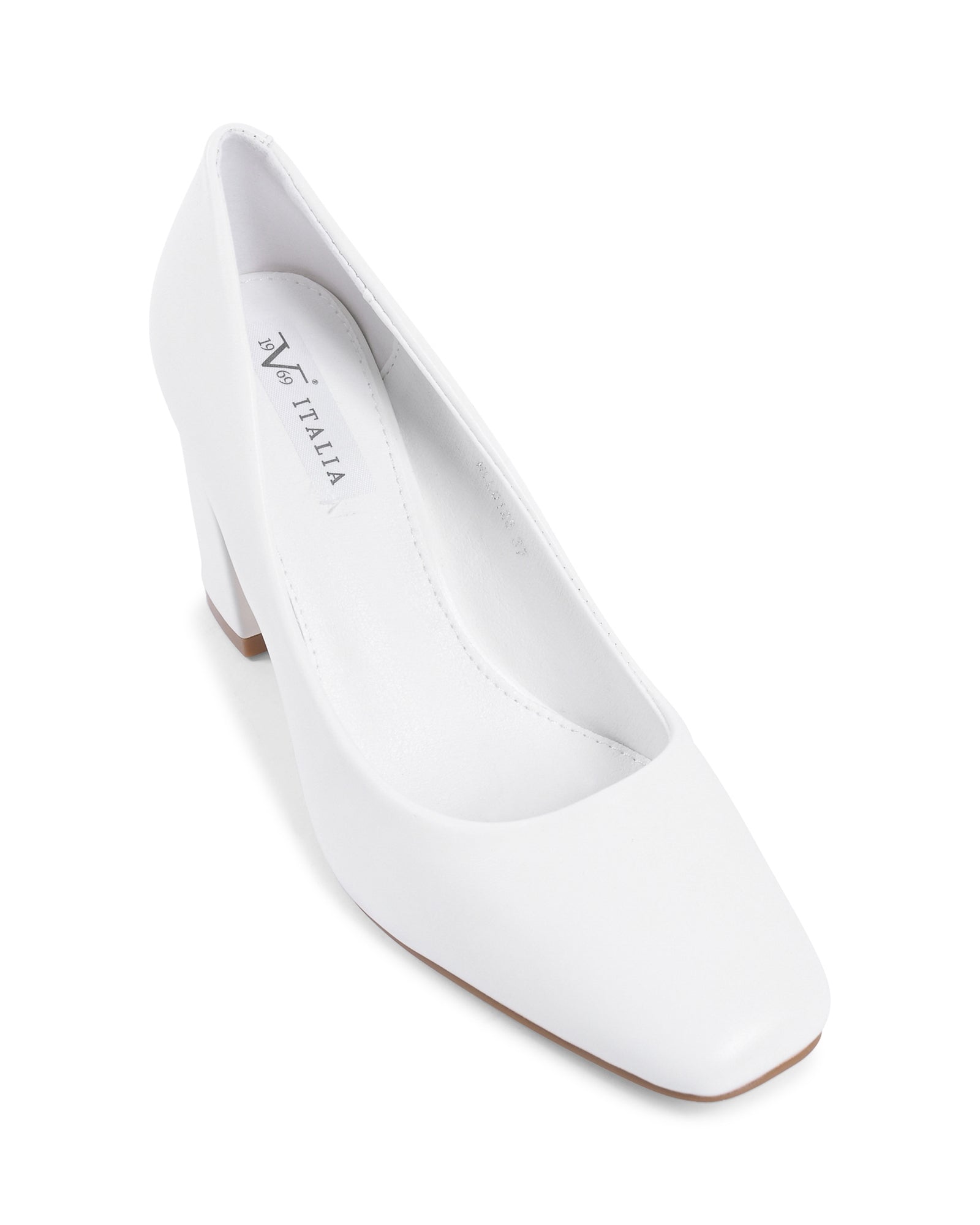 19V69 Italia Zapatos de salón para mujer blancos HLL0128 BIANCO