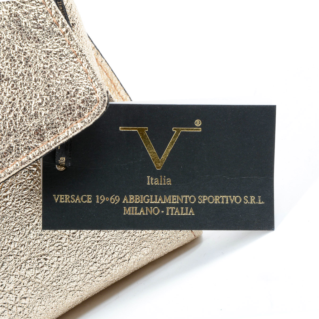 Bolso de mano para mujer V 1969 Italia Dorado PANAMÁ