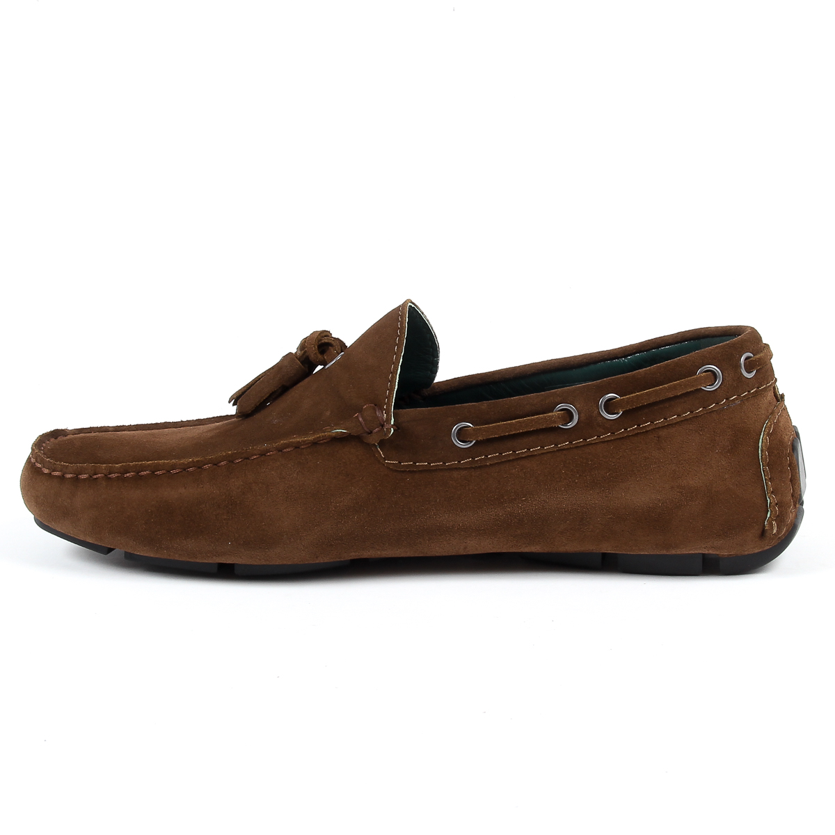 Mocasines V 1969 Italia para hombre, color marrón, Jeremy
