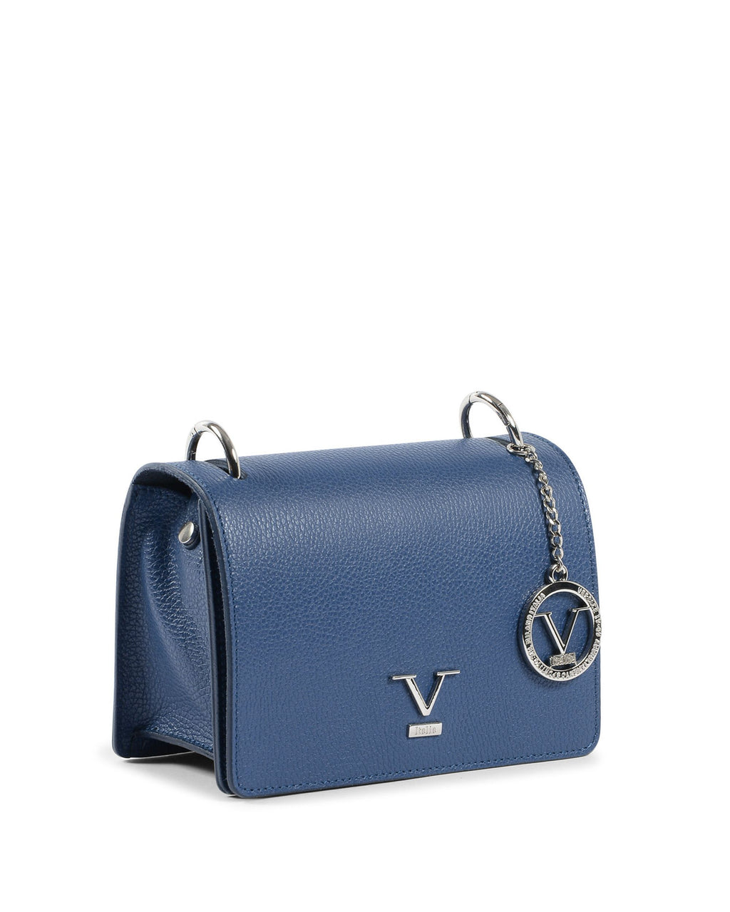 V Italia Womens Handbag Blue Jeans V1758 CERVO BLUE JEANS