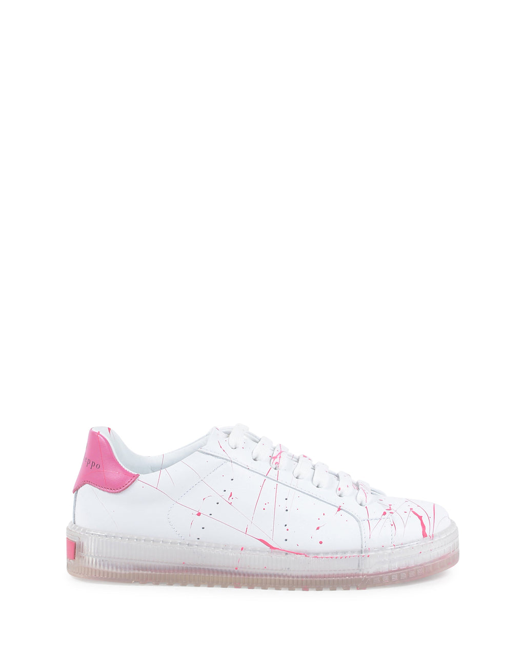 Zapatillas Splatter - Blanco Fucsia