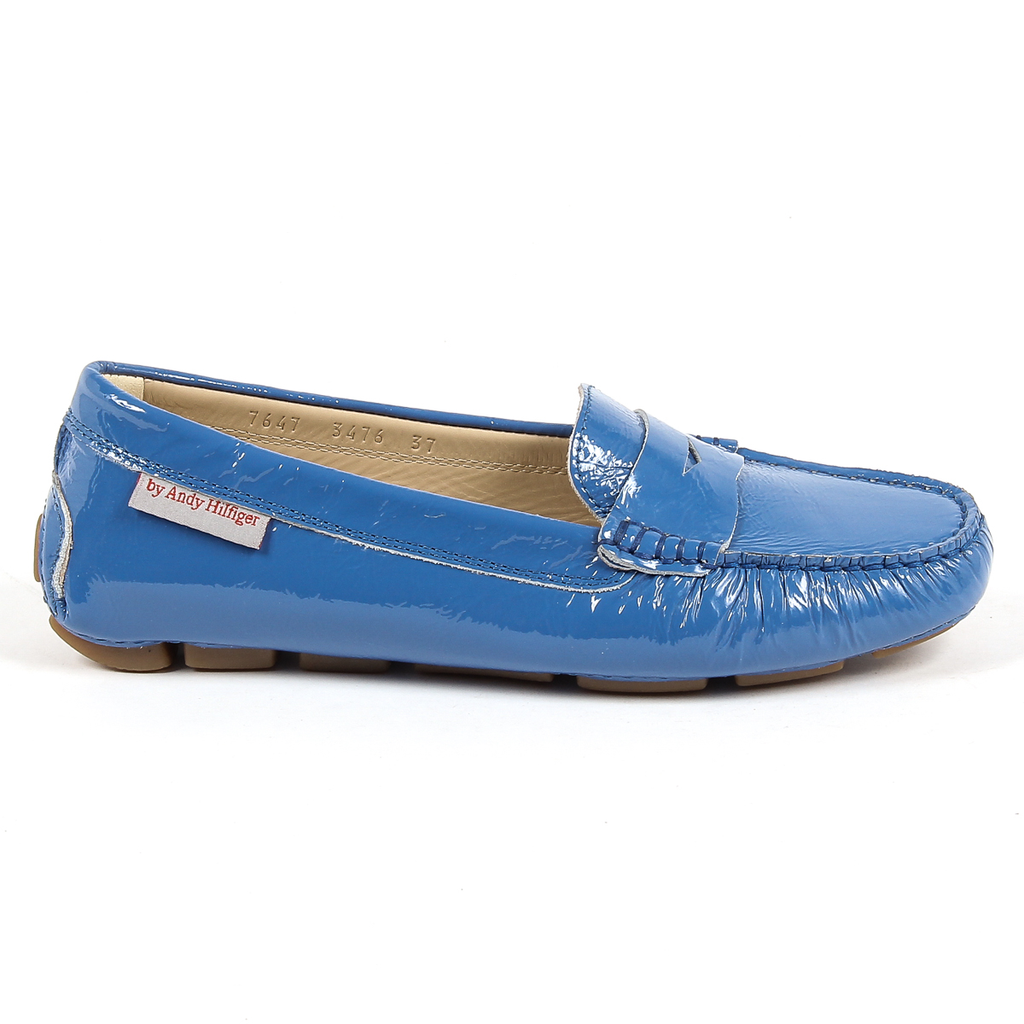 Mocasines Andrew Charles para mujer, color azul MAX