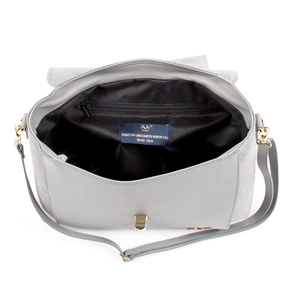 V 1969 Italia Womens Handbag Grey HOUSTON