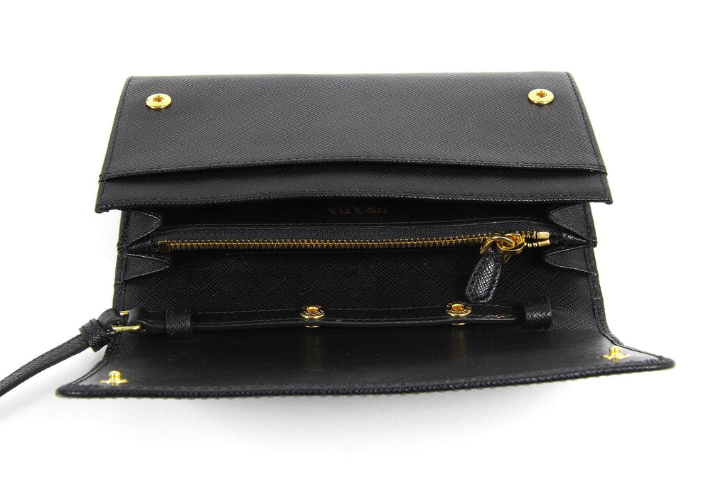 Bolso de mano Prada 1MT437 Nero Saffiano Metal