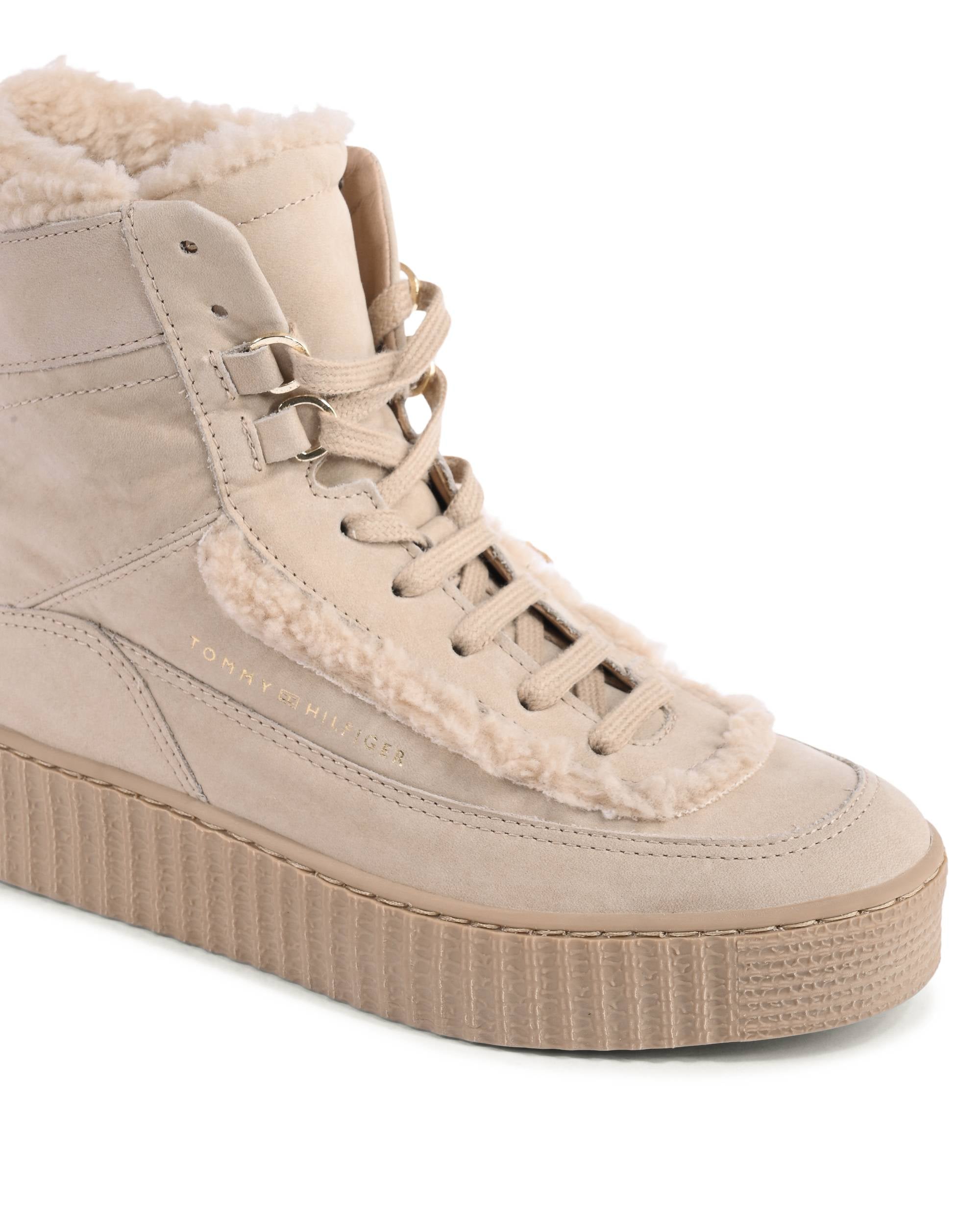 Botas Tommy Hilfiger para mujer BEIGE FW0FW07503ABO