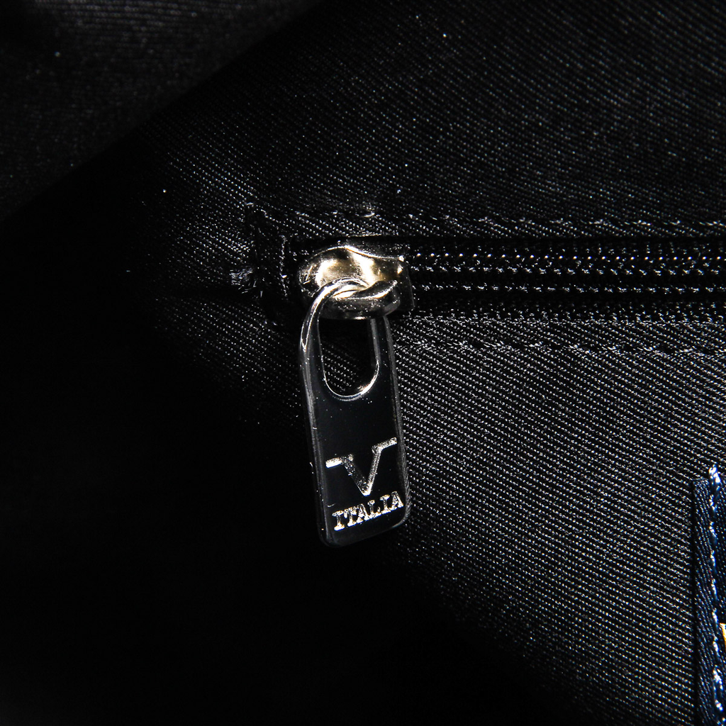 Bolso de mano para mujer V 1969 Italia V009-S RUGA GRIGIO V2