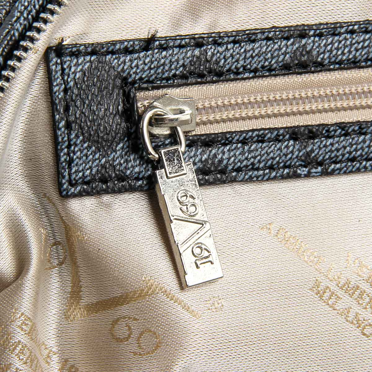 Mochila de moda para hombre V 1969 Italia V1969016 GRIS NEGRO