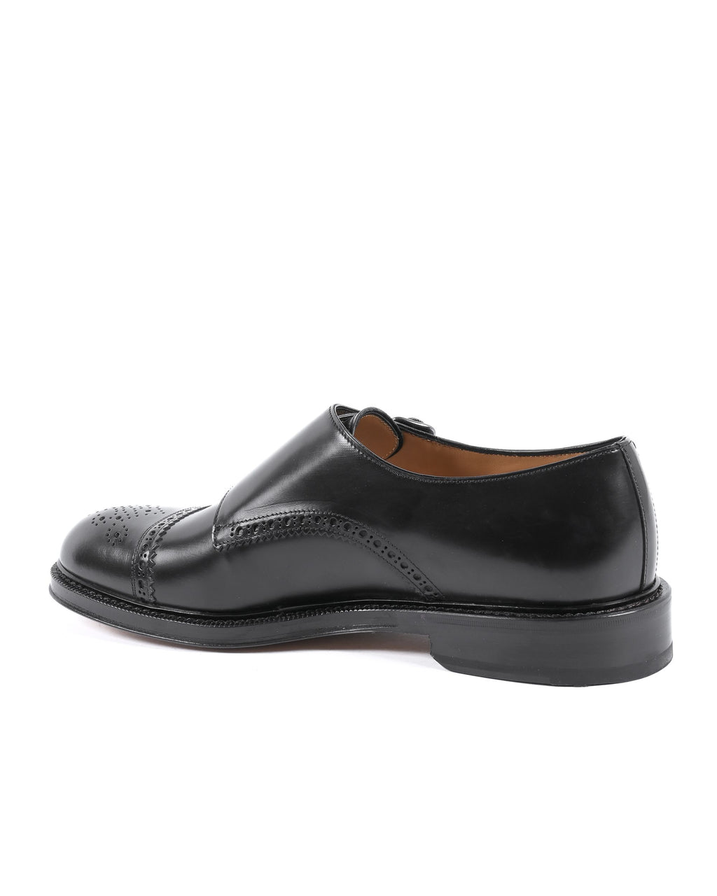 Zapatos de hebilla para hombre Dee Ocleppo F3745 ABRASIVATO NERO