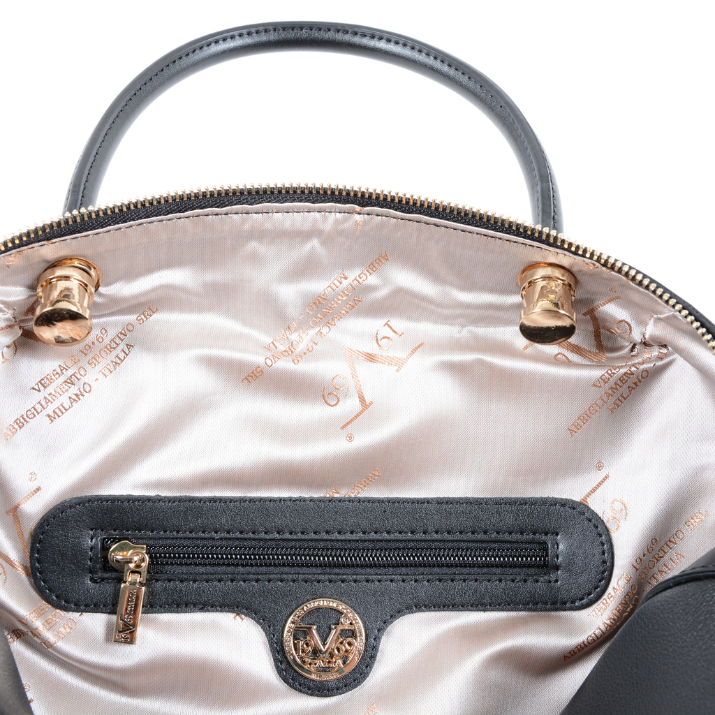 V 1969 Italia Womens Handbag Black TALLIN