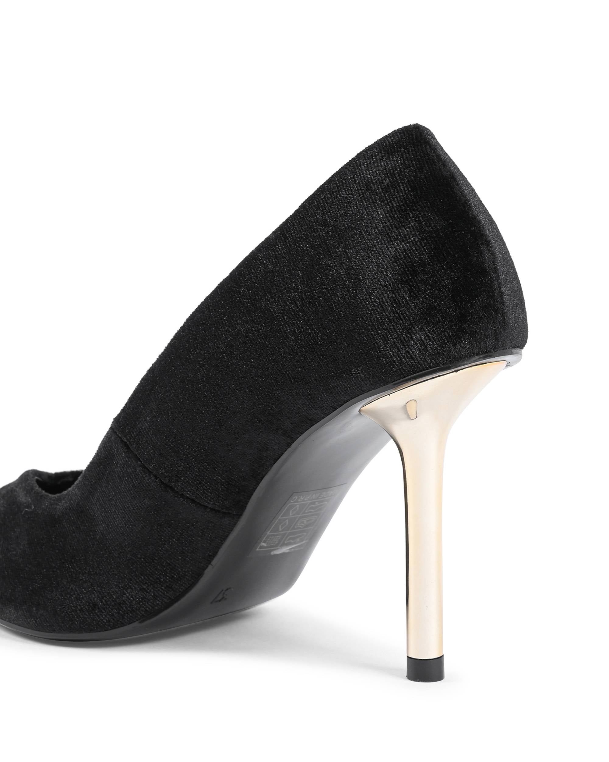 19V69 Italia Zapatos de salón para mujer negros HF091 NERO