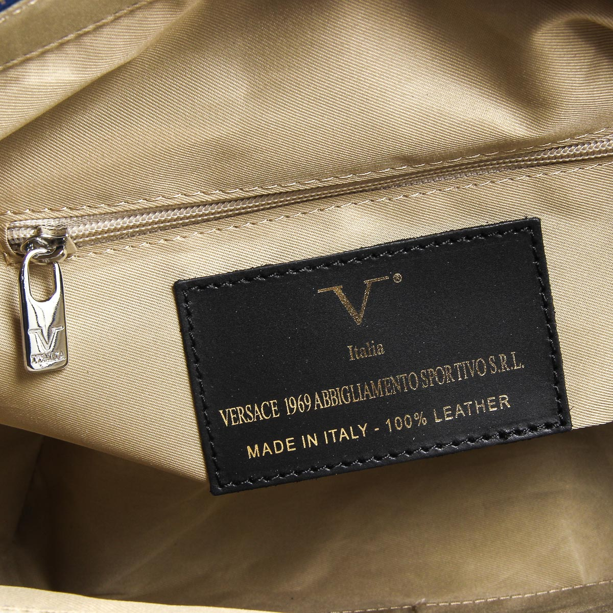 Bolso de mano para mujer V 1969 Italia V009-S RUGA BLUETTE