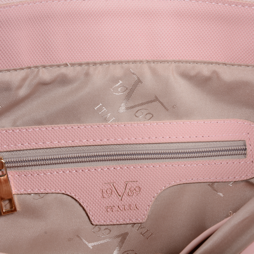 V Italia Womens Handbag Pink 3301 PINK