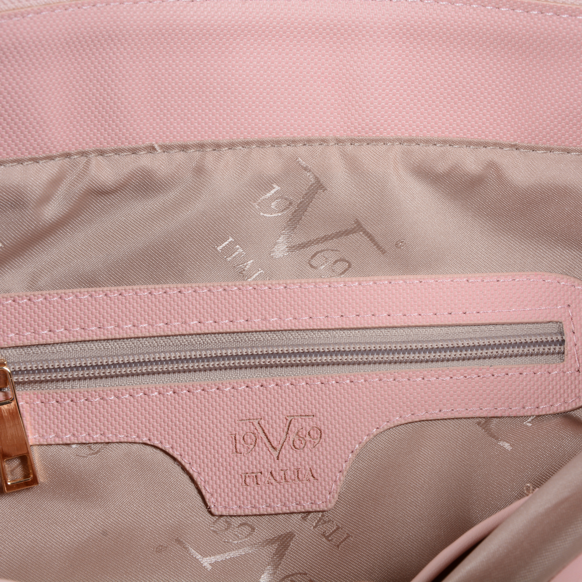 V Italia Womens Handbag Pink 3301 PINK