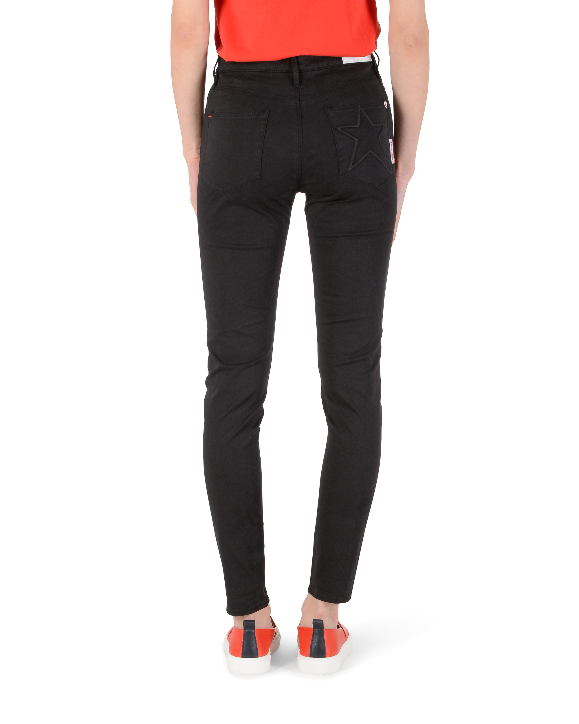 Andrew Charles Womens Trousers Slim Fit CLAIRE BLACK
