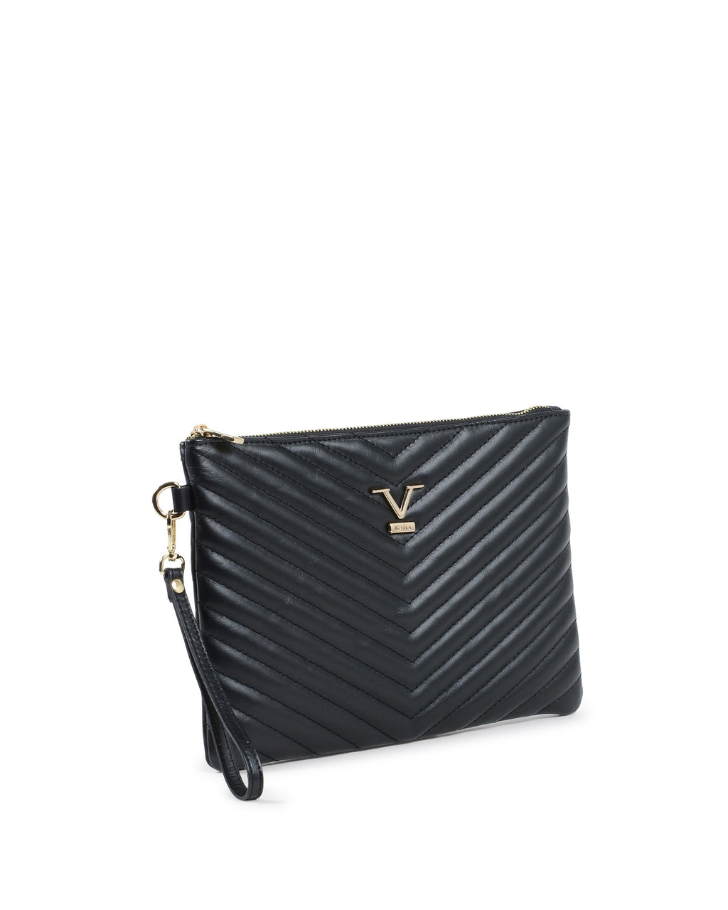 Bolso de mano para mujer V Italia negro V613 52 SAUVAGE NERO