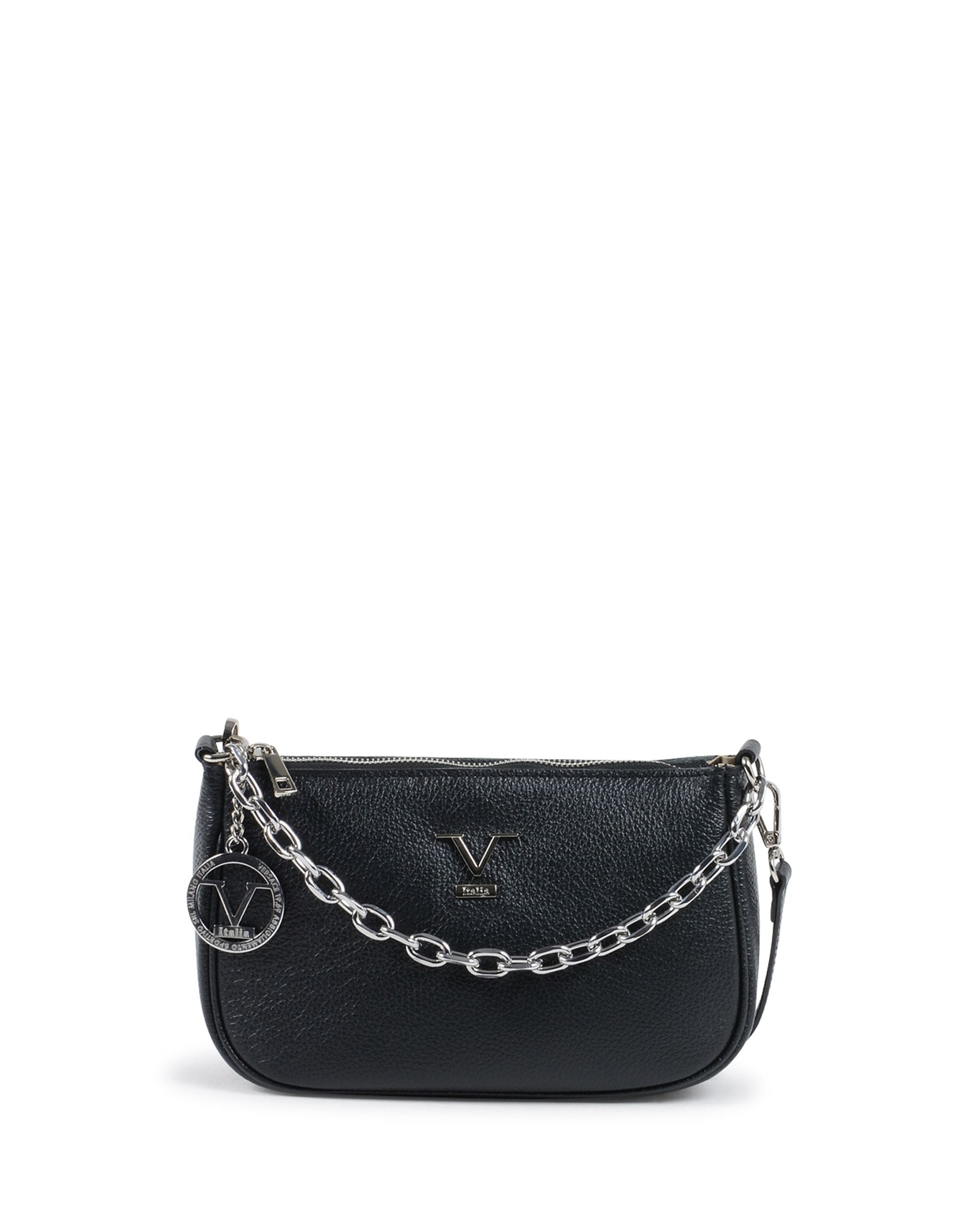 V Italia Womens Mini Bag Black VE1735 CERVO NERO