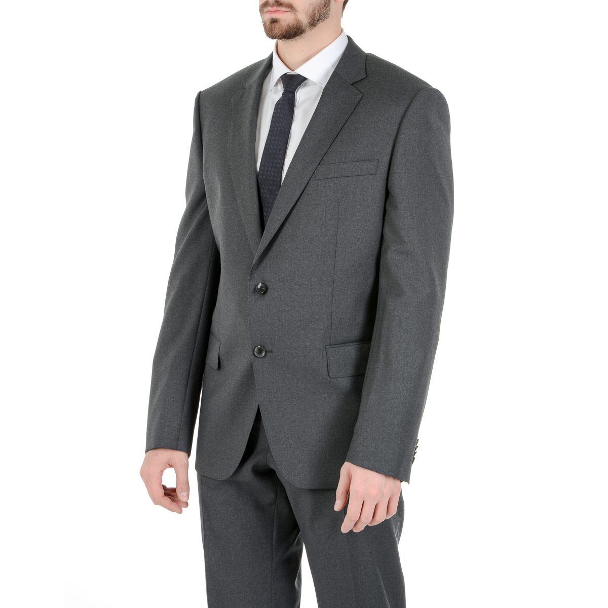 Traje Hugo Boss para hombre gris, ¡UN GRAN GENIO!